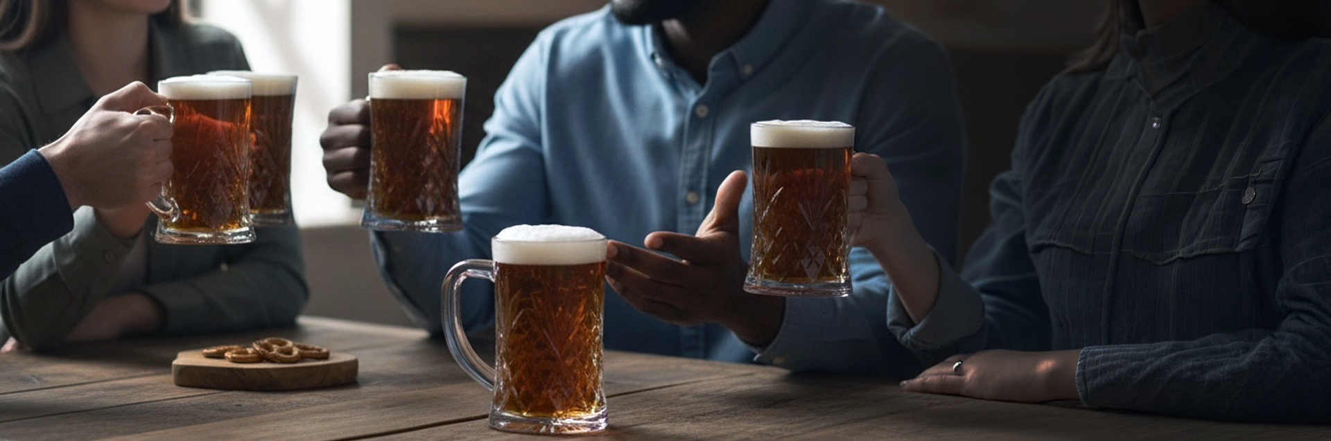 DISCOVER HIGH-QUALITY CRYSTAL BEER TANKARDS. PERFECT FOR GIFTS, ENTERTAINING, AND STYLISH DRINKING